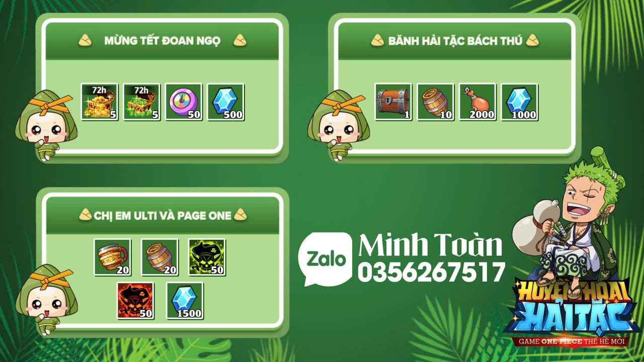 COMBO CODE SỰ KIỆN