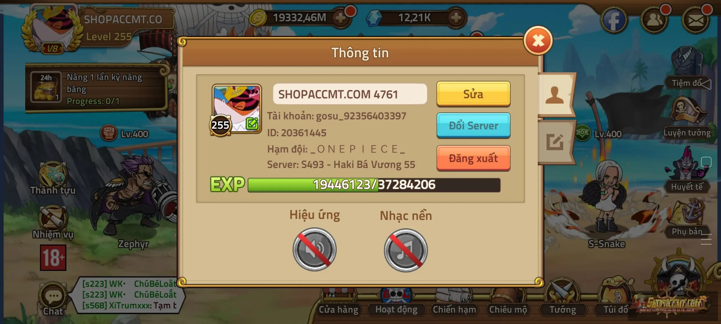 S493 vip 8 top sv top cụm