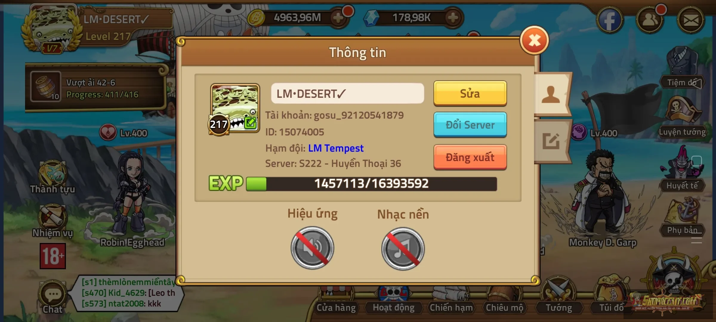 Top sv222 roger lv450 tài nguyên ổn pet ổn