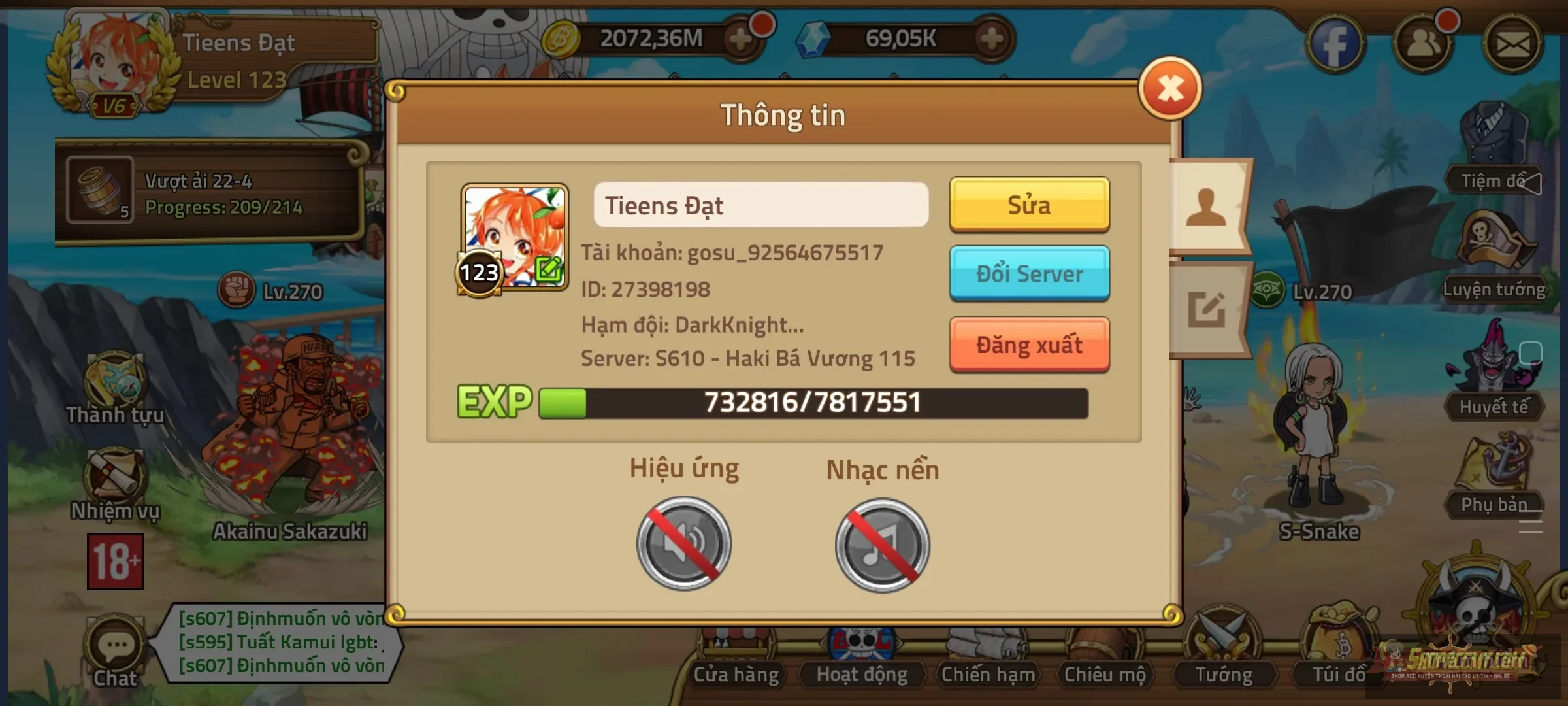 S610 roger e5